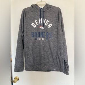 Denver Broncos Authentic NFL Pro Line Fanatics Sweatshirt Size L